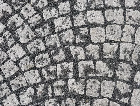 Weathered Round Stone Surface Covered In Moss. Eroded Circular Stone With M.. Stock Photos