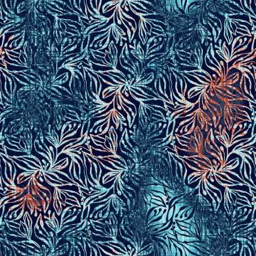 Weathered rustic coastal style distressed woven texture. Nautical blue red Stock Illustration