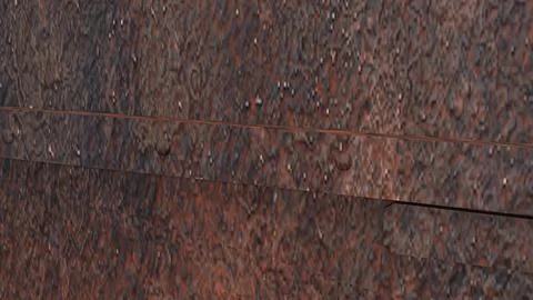 Weathered Rusty Metal Door Texture Background 3d render. Stock Photos