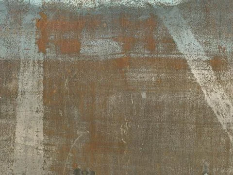 Weathered Rusty Metal Surface with Scratched Texture and Orange Oxidation Stock Photos