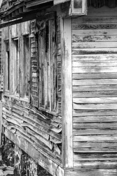 Weathered Schoolhouse Stock Photos