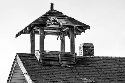 Weathered Schoolhouse Stock Photos