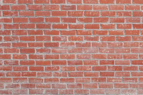 Weathered stained old brick wall background Ilustración de archivo