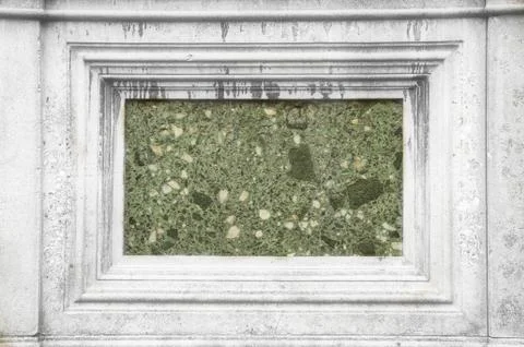 A Weathered Stone Frame with Copy Space Photos