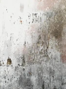 Weathered stone wall in close up Stock Photos