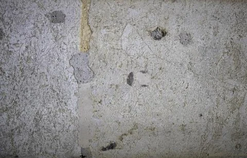 Weathered Stone Wall Texture With Cracks and Patches for Vintage Architectu.. Stock Photos