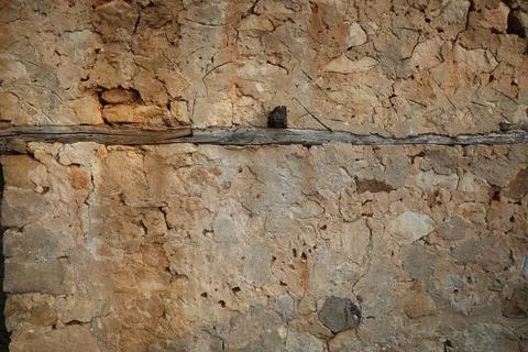 Weathered stone wall texture. Texture of natural stone wall Stock Photos