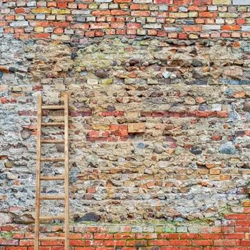 Weathered stucco wall Stock Photos