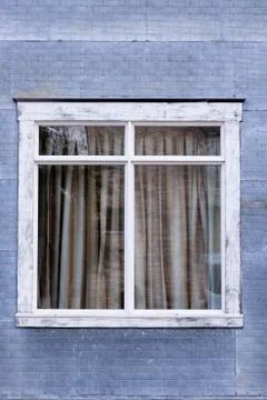 Weathered window Stock Photos
