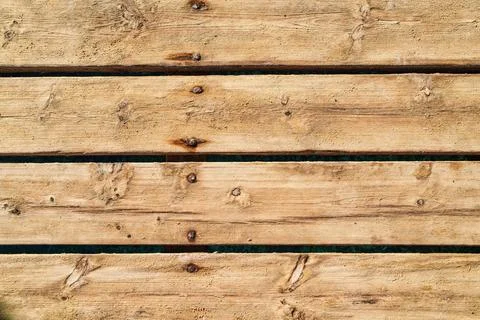 Weathered wood planks creating a rustic deck texture in marsa alam 스톡 사진