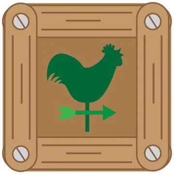 Weathervane Stock Illustration