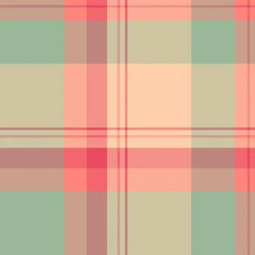 Weave fabric check vector, iconic seamless plaid pattern. Open tartan backg.. Stock Illustration