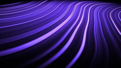 Weave lines. Abstract background. 3d render. Network connection structure. Stock Photos