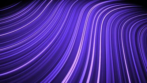 Weave lines. Abstract background. 3d render. Network connection structure. Stock Photos