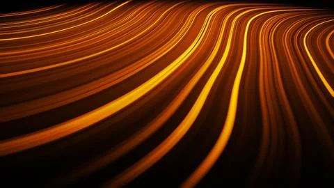 Weave lines. Abstract background. 3d render. Network connection structure. Stock Photos
