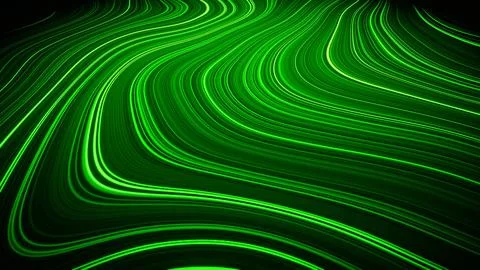 Weave lines. Abstract background. 3d render. Network connection structure. Stock Photos