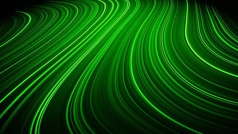 Weave lines. Abstract background. 3d render. Network connection structure. Stock Photos