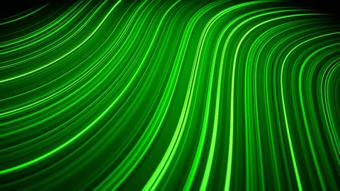 Weave lines. Abstract background. 3d render. Network connection structure. Stock Photos