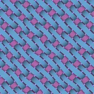 Weave pattern design Stock Illustration
