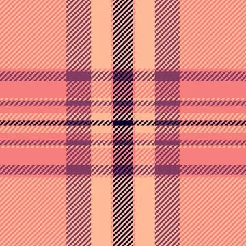 Weave seamless check vector, printing plaid texture textile. Repeatable pat.. Stock Illustration