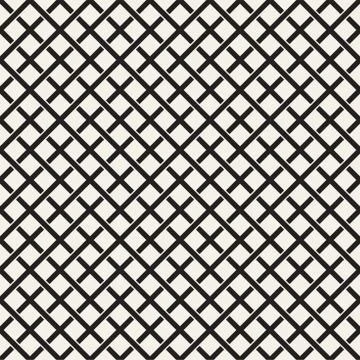 Weave Seamless Pattern. Braiding Background of Intersecting Stripes Lattice Illustrazione stock