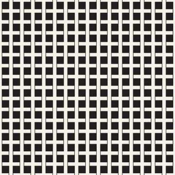 Weave Seamless Pattern. Braiding Background of Intersecting Stripes Lattice Stockillustratie