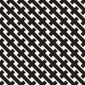 Weave Seamless Pattern. Braiding Background of Intersecting Stripes Lattice Stockillustratie