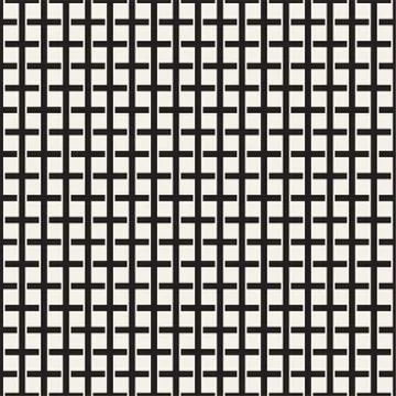 Weave Seamless Pattern. Braiding Background of Intersecting Stripes Lattice Illustrazione stock
