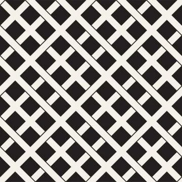 Weave Seamless Pattern. Braiding Background of Intersecting Stripes Lattice.. Stock Illustration