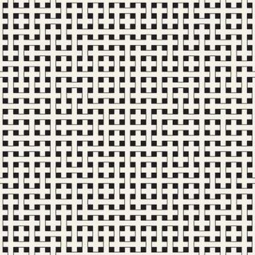 Weave Seamless Pattern. Braiding Background of Intersecting Stripes Lattice.. Stock Illustration