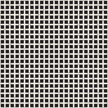 Weave Seamless Pattern. Braiding Background of Intersecting Stripes Lattice.. Stockillustratie