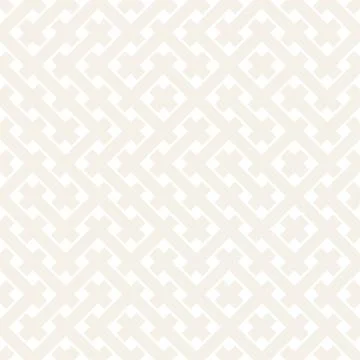 Weave Seamless Pattern. Stylish Repeating Texture. Black and White Geometric Stock Illustration