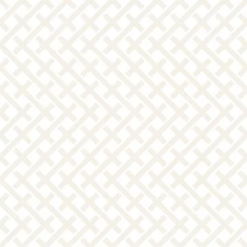 Weave Seamless Pattern. Stylish Repeating Texture. Black and White Geometric Illustrazione stock