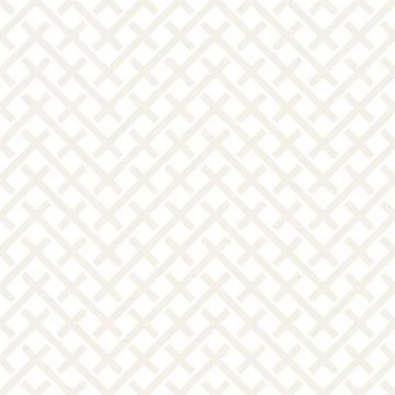 Weave Seamless Pattern. Stylish Repeating Texture. Black and White Geometric イラスト素材