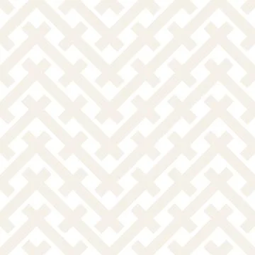 Weave Seamless Pattern. Stylish Repeating Texture. Black and White Geometric Stock Illustration