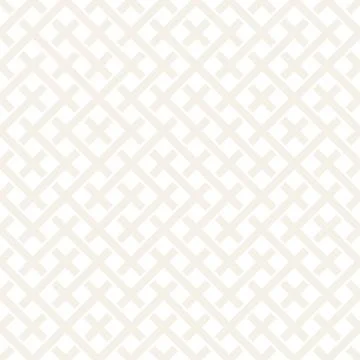 Weave Seamless Pattern. Stylish Repeating Texture. Black and White Geometric Illustrazione stock