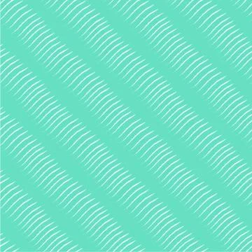 Weave seamless pattern with volume effect. Green textured background. Drapery Stock Illustration