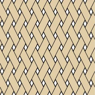 Weave Seamless Vector Pattern illustration Stock Illustration
