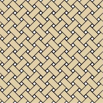Weave Seamless Vector Pattern illustration Stock Illustration