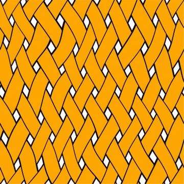 Weave Seamless Vector Pattern illustration Stock Illustration