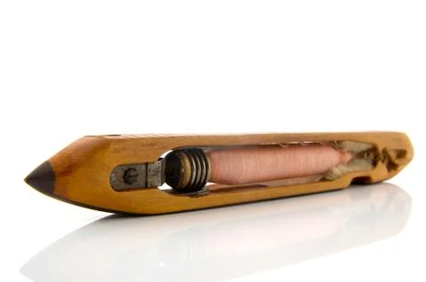 Weave shuttle Foto stock