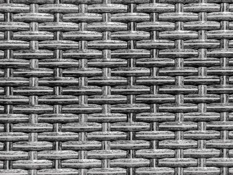 Weave texture from flat yarns Stock Photos