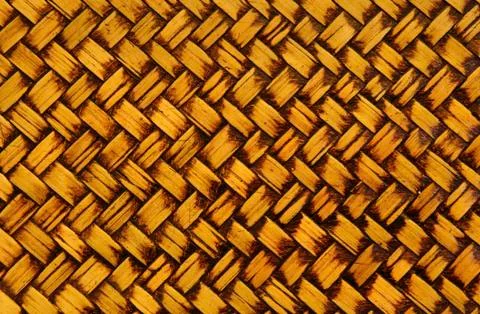 Weave wood texture 스톡 사진