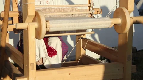 Weaver Stock Footage 121394435