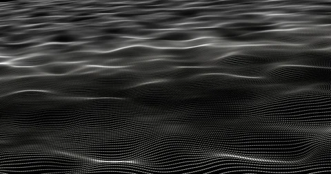 Weaves of lines in wireframe Stock Footage 120240394