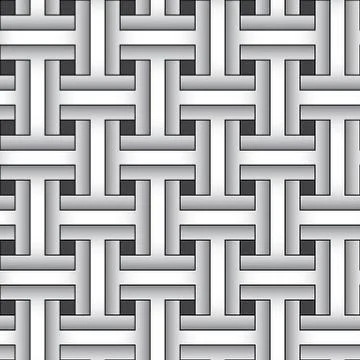 Weaving abstract pattern - vector background Stock Illustration