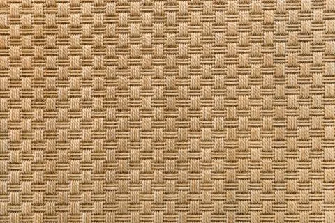 Weaving fabric carpet Stock-Fotos