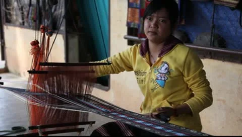 Weaving Stock Footage 9518212