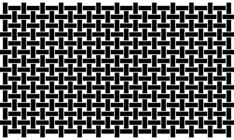 Weaving Lines Motifs Pattern Stock Illustration