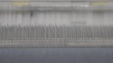 Weaving Machine 004 Stock Footage 295192225
